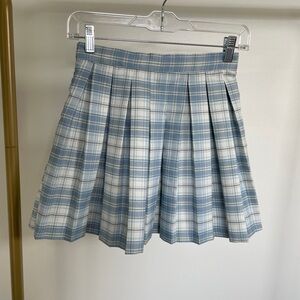 Cali 1850 Pleated Plaid Tennis Skirt